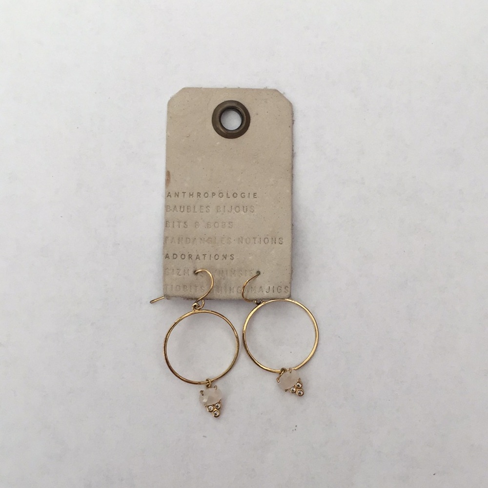 Stone drop hoops - Picture 6 of 6
